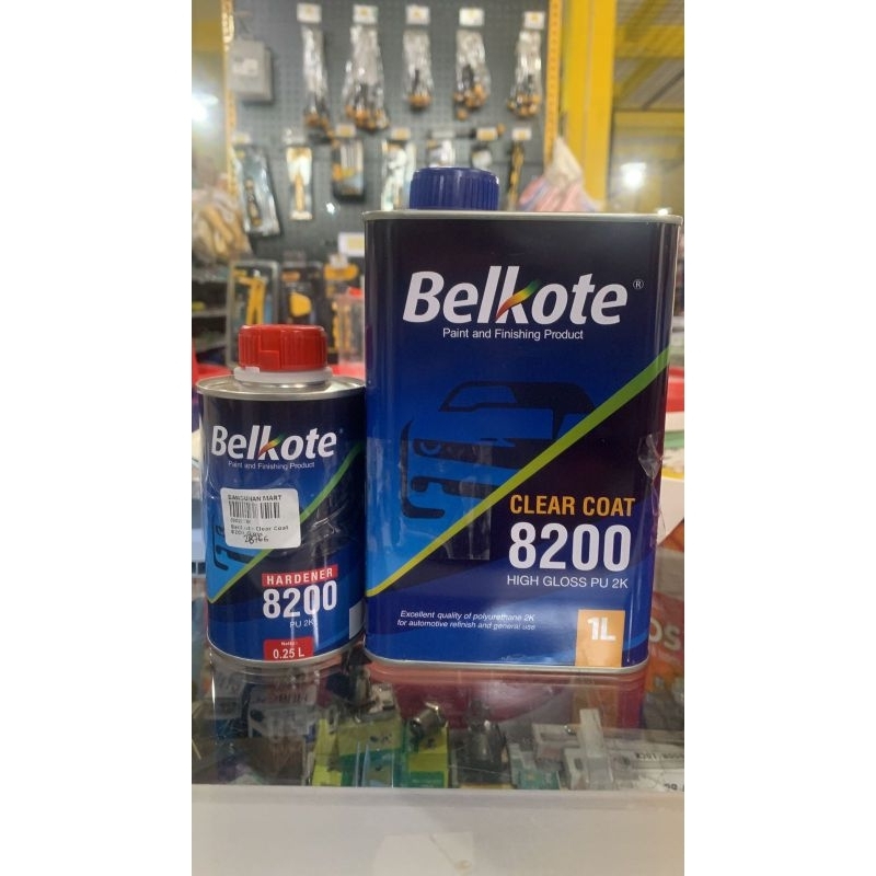 belkote clear coat gloss 8200 1L