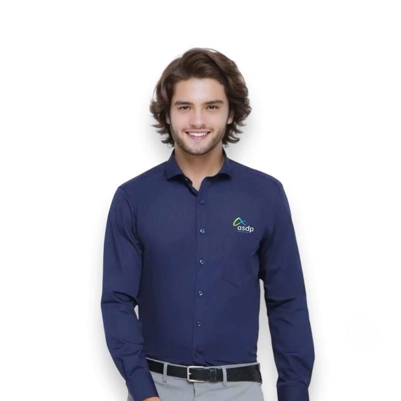 Kemeja Alisan BUMN ASDP Full Bordir Komputer