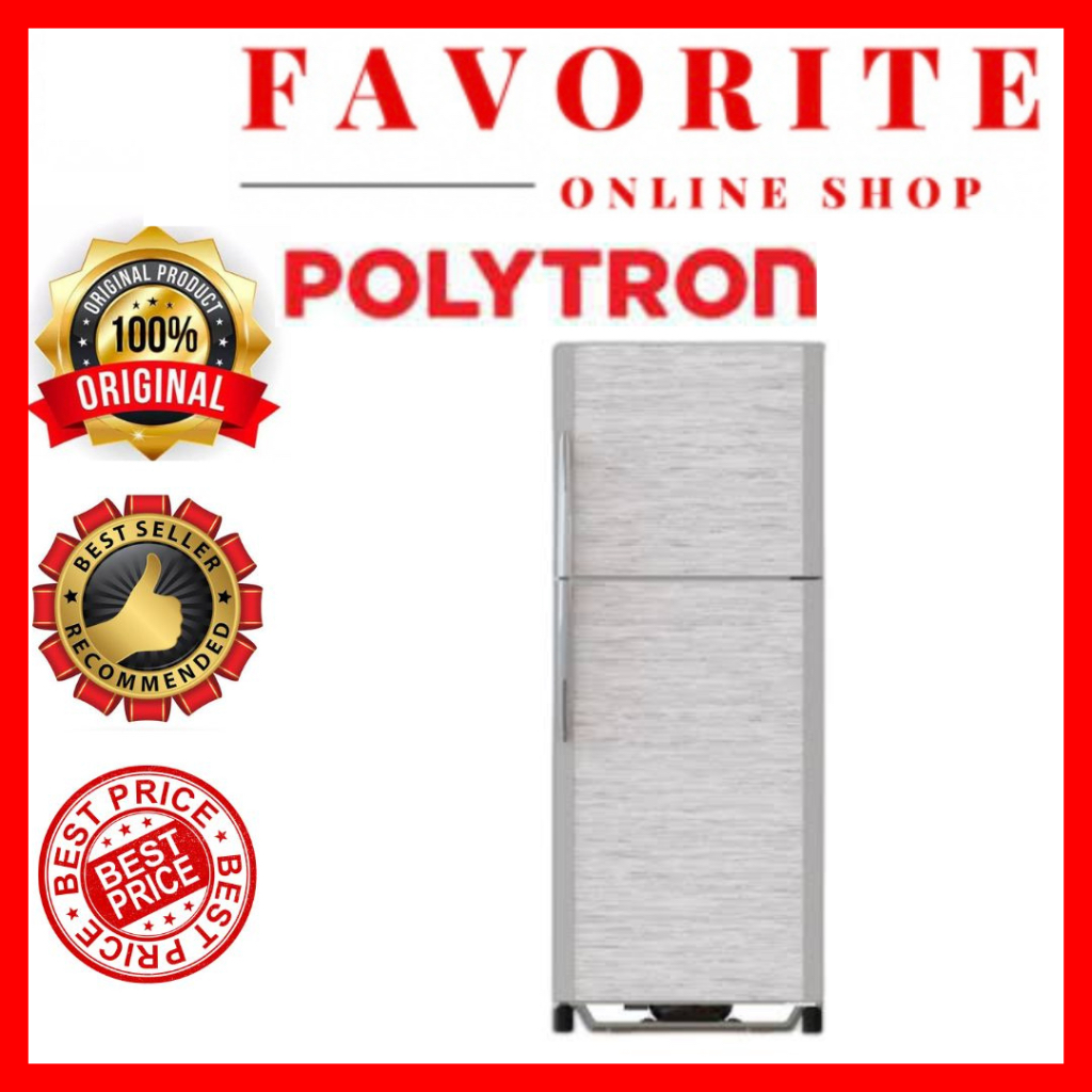 KULKAS POLYTRON 2 PINTU PRM 21DMS / 21DMS  POLYTRON LEMARI ES 2 PINTU 21 DMY / 21 DMS