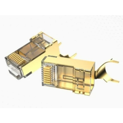 Connector Kepala Kabel LAN RJ45 Cat8 FTP RJ45 Modular Plug