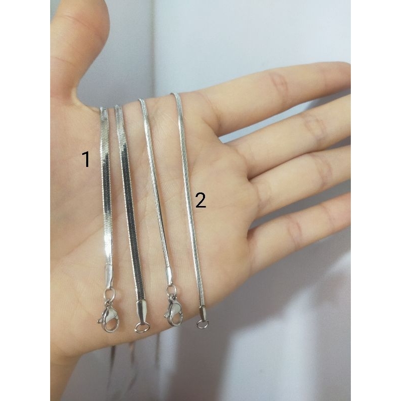 kalung Titanium cowok cubic zicron terlaris