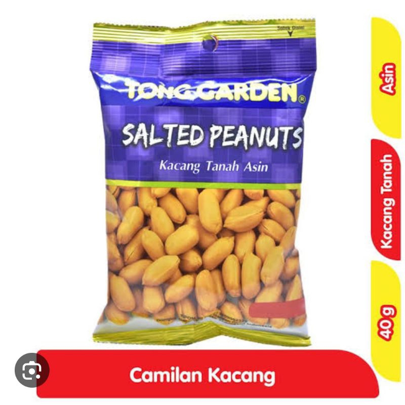 

Tong garden kacang tanah asin 40 gram