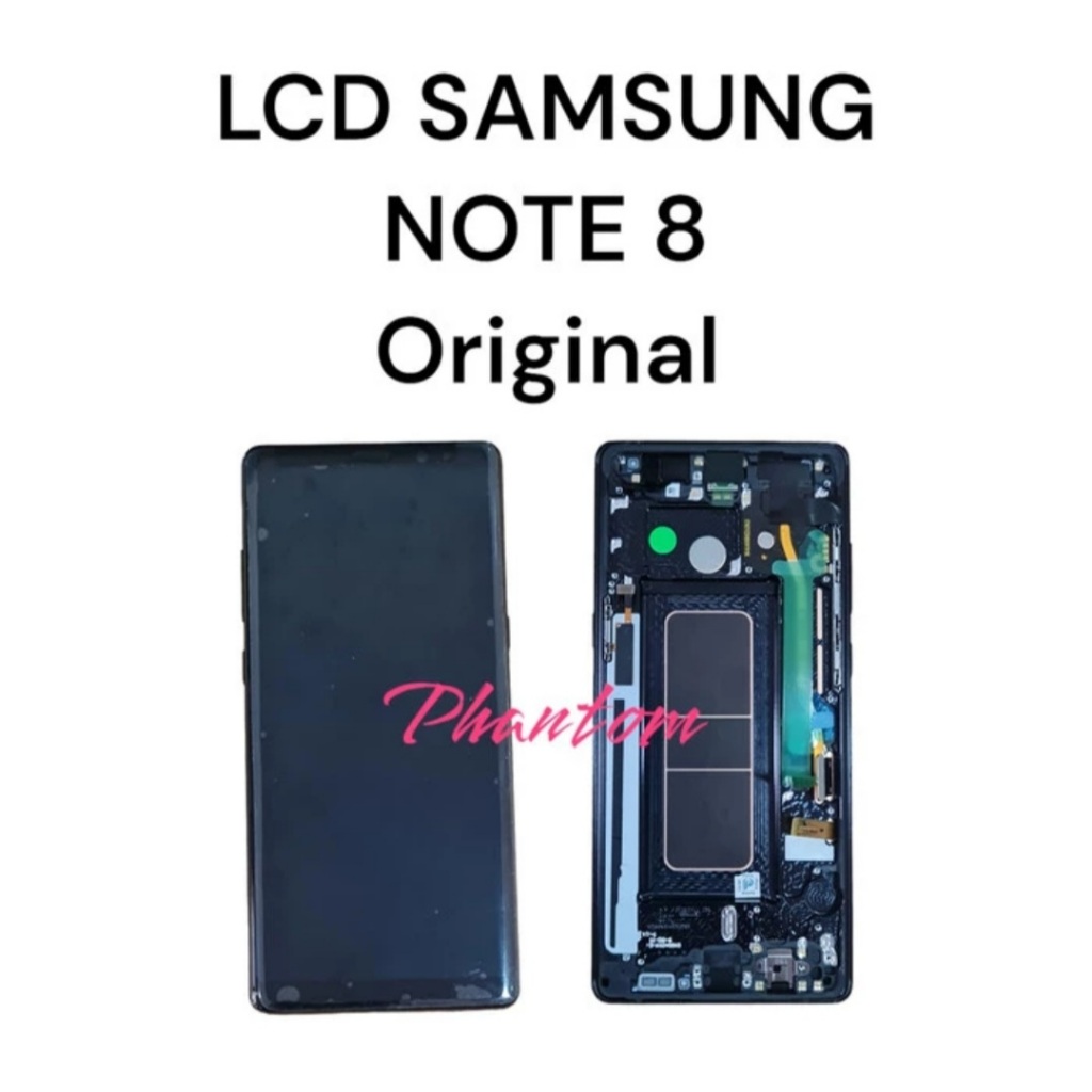 LCD SAMSUNG NOT 8 ORIGINAL