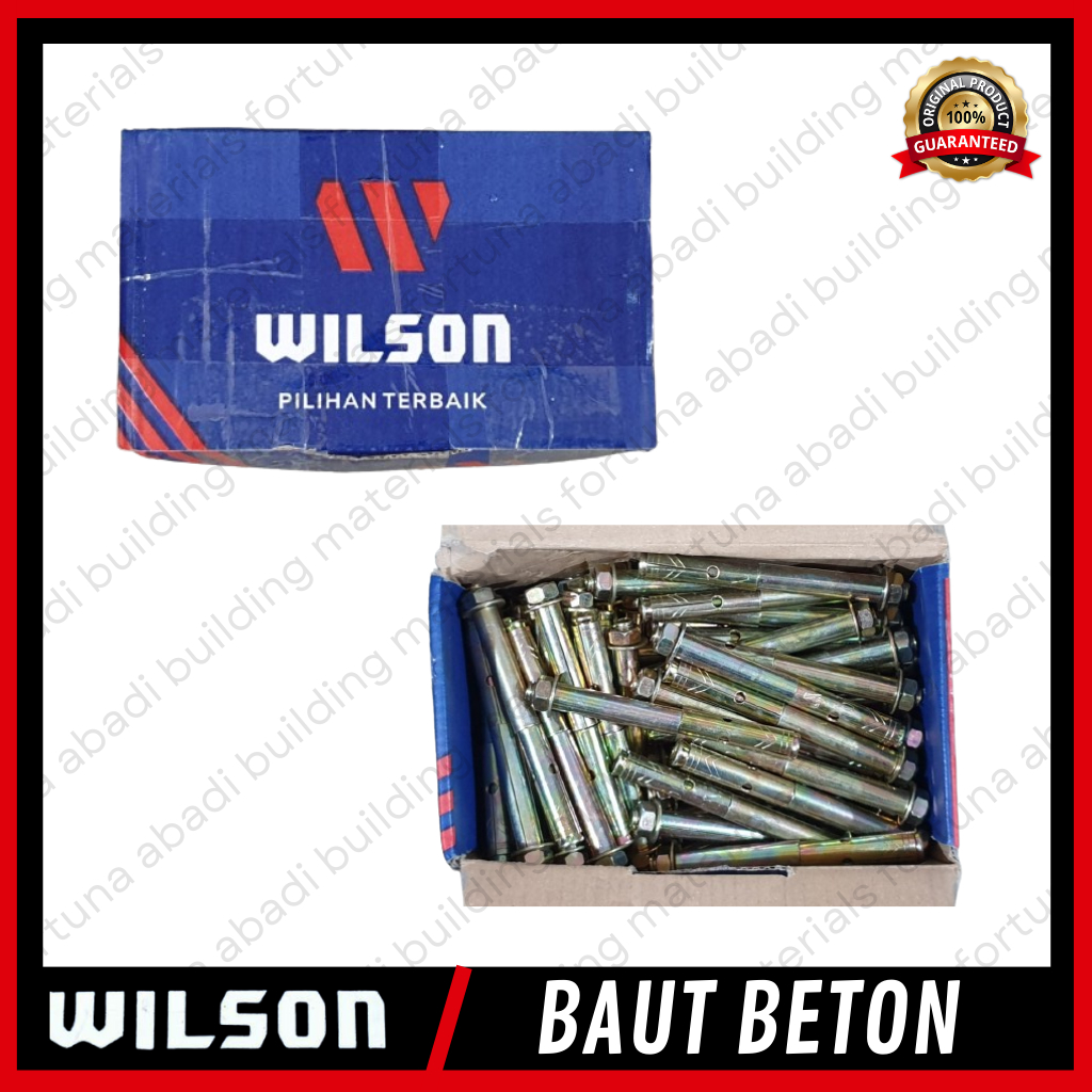 Baut Beton Merk Wilson Dinabolt Baut Tanam Tembok