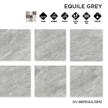 GRANIT MELIUZ 60x60 EQUILE GREY / GRANIT LANTAI GLOSSY