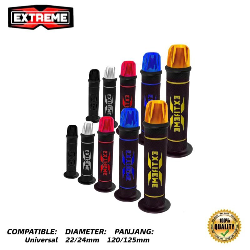 Handgrip EXTREME +Jalu Stang CNC Model RCB hg55 Sarung gas RCB Universal Semua motor