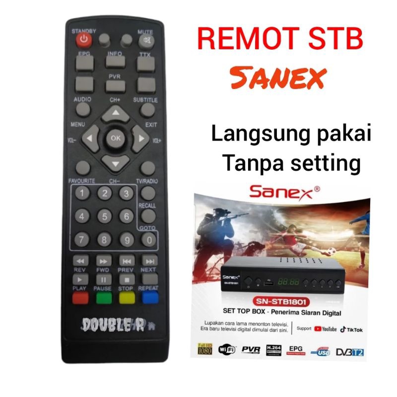 REMOT ALTERNATIF STB SANEX