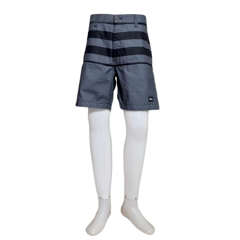 Celana No Fear Original Boardshort Grey Stripe