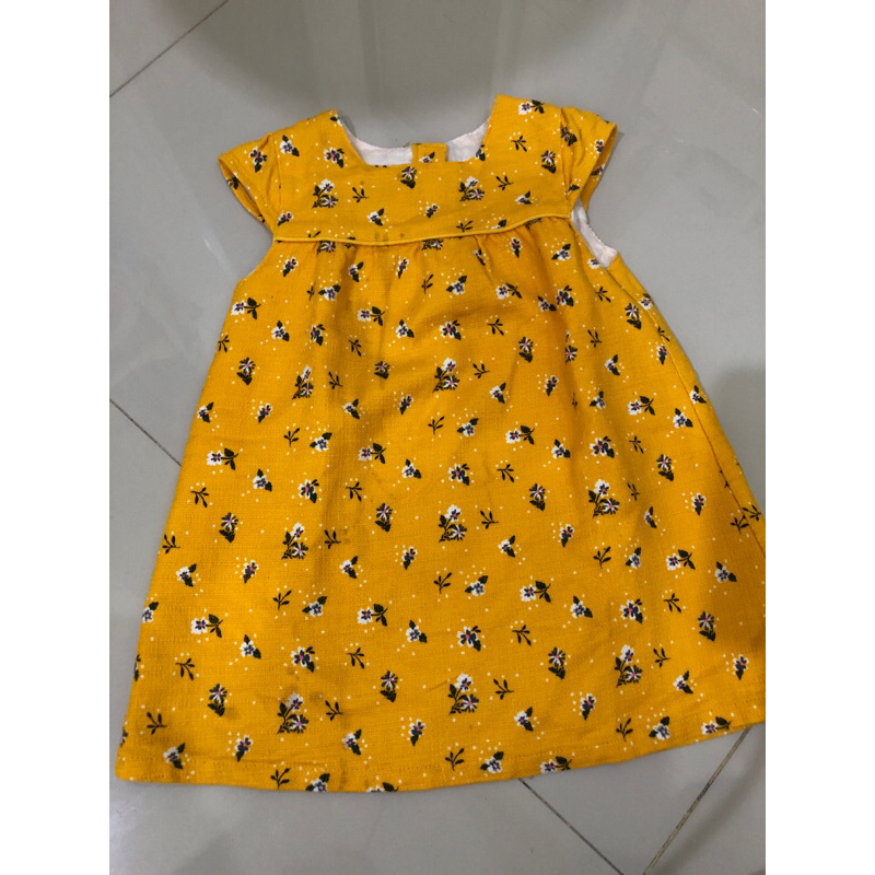 dress primark / dress bunga kuning primark