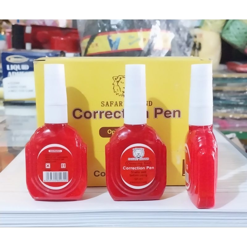 

TIPEX CAIR SAFARI SF 01 MIRIP KENKO ISI 12 PCS