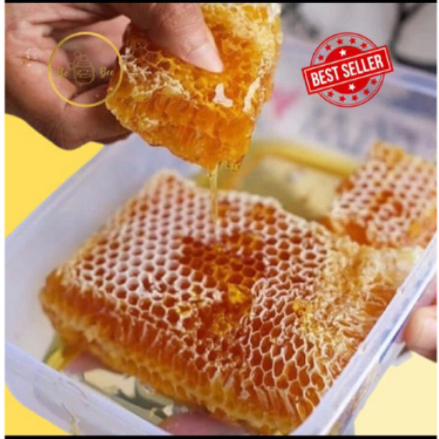 

Be Honey Bee Sarang Madu 500gr Asli Anak Pria Wanita