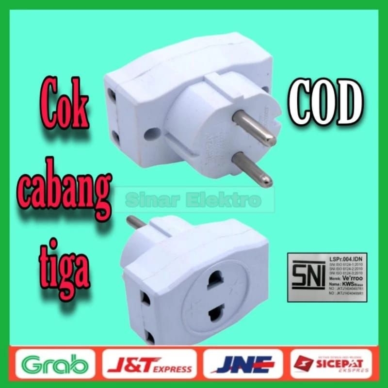Cok Cabang tiga / Cok T / Cok segitiga SNI - SinarElektro