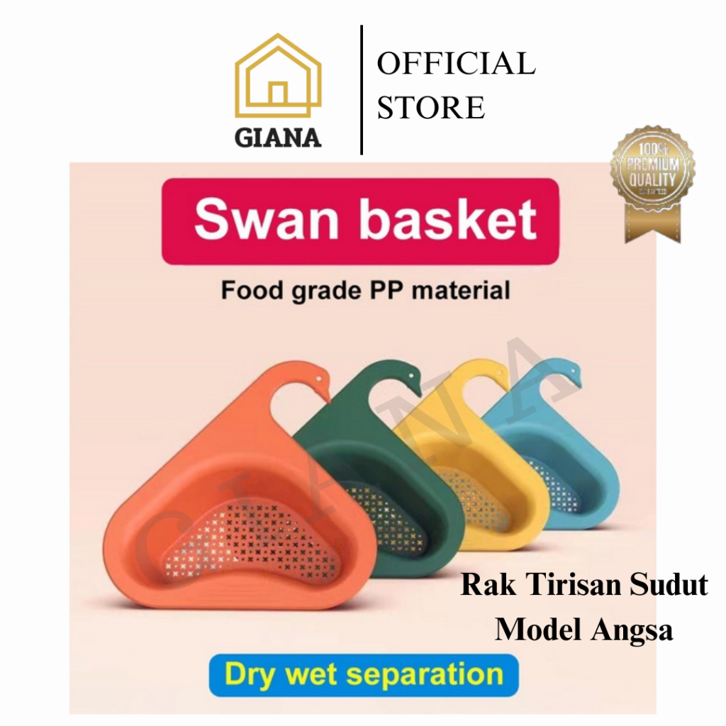 Rak Sudut Tirisan Wastafel Saringan Westafel Bentuk Angsa