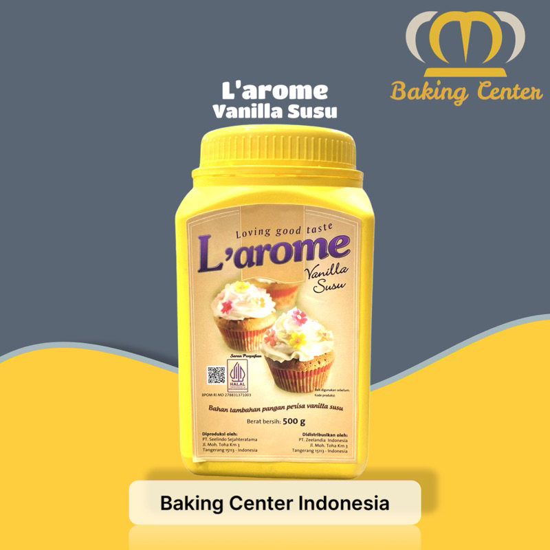 

Zeelandia L’arome Vanilla Susu 500 gram