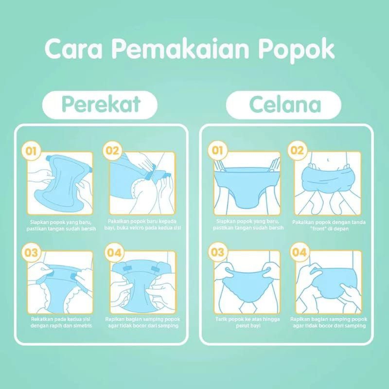Pampers Makuku S 28/ M28/ L 26 popok bayi murah