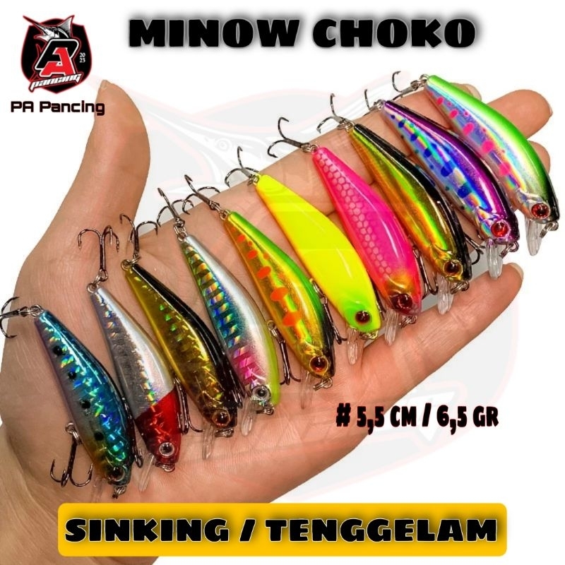 UMPAN CASTING MINOW / MINOW CHOKO