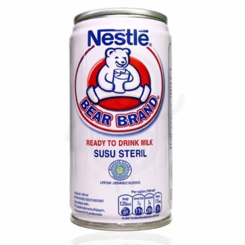 

BEAR BRAND READY TO DRINK 189 ML - SUSU