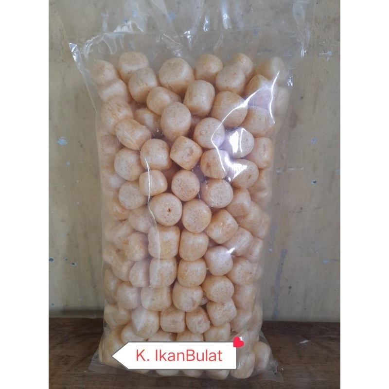 

[250gram] kerupuk ikan bulat homemade Lapakdapurmurah