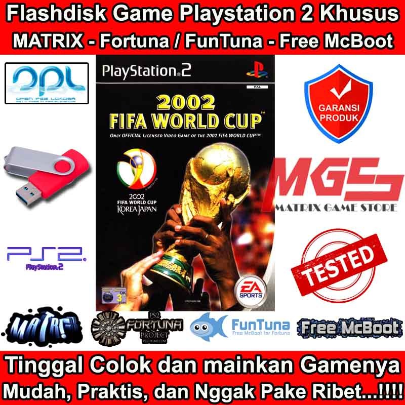 Flashdisk Game PS2 PS 2 2002 FIFA World Cup