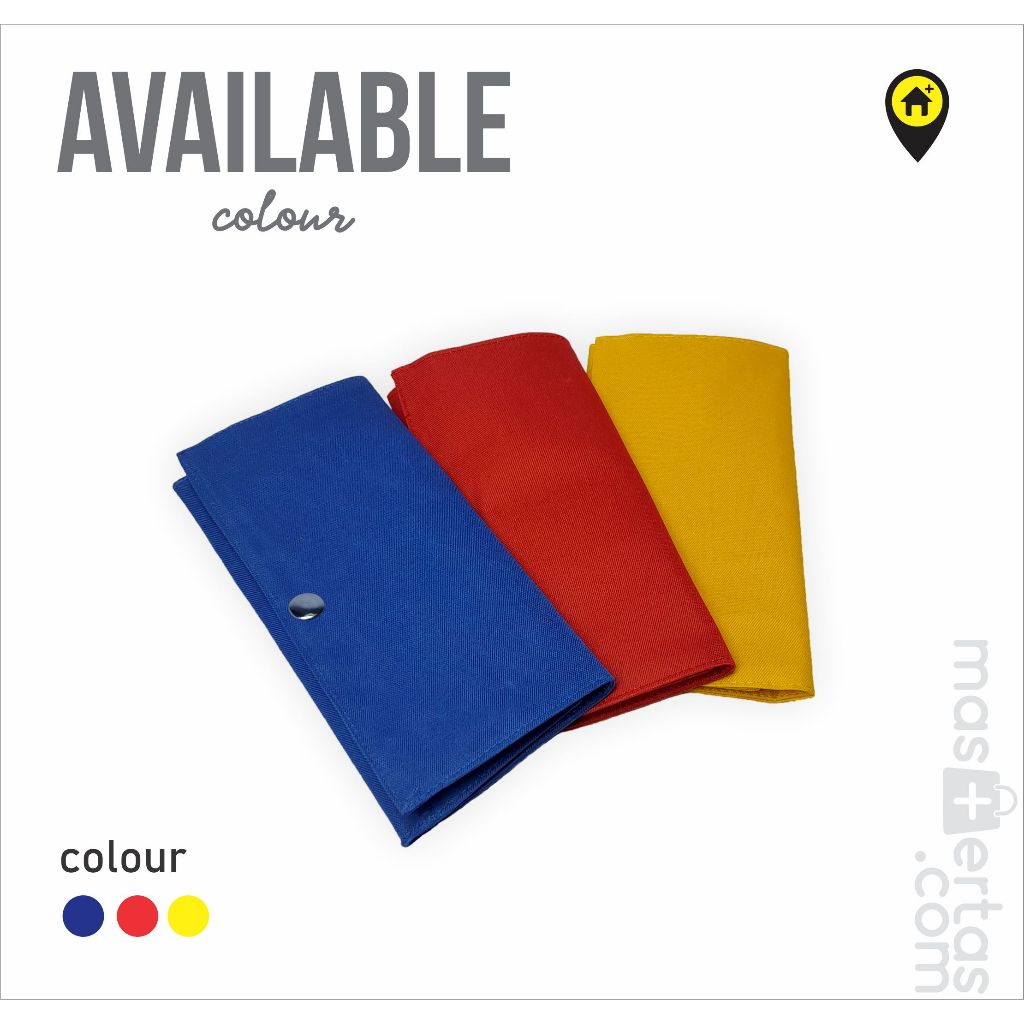 

pouch tempat pencil case alat gambar gulung tas pensil warna anak sekolah roll up