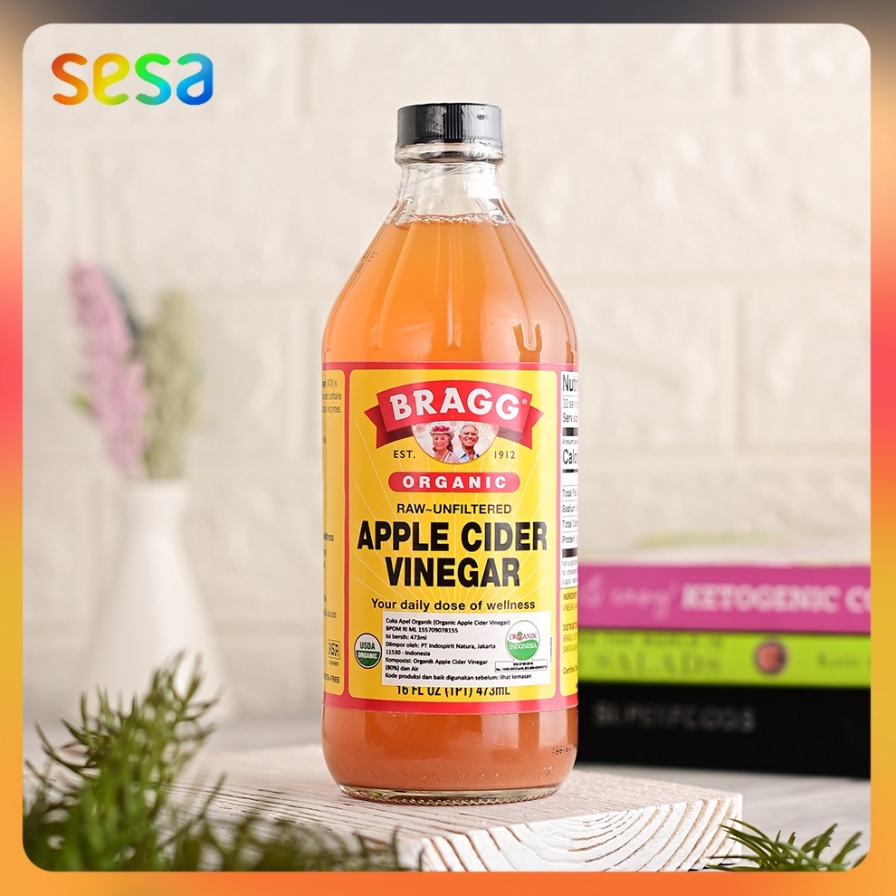 

Import Terbaik Bragg Organic Apple Cider Vinegar 473 ml gas