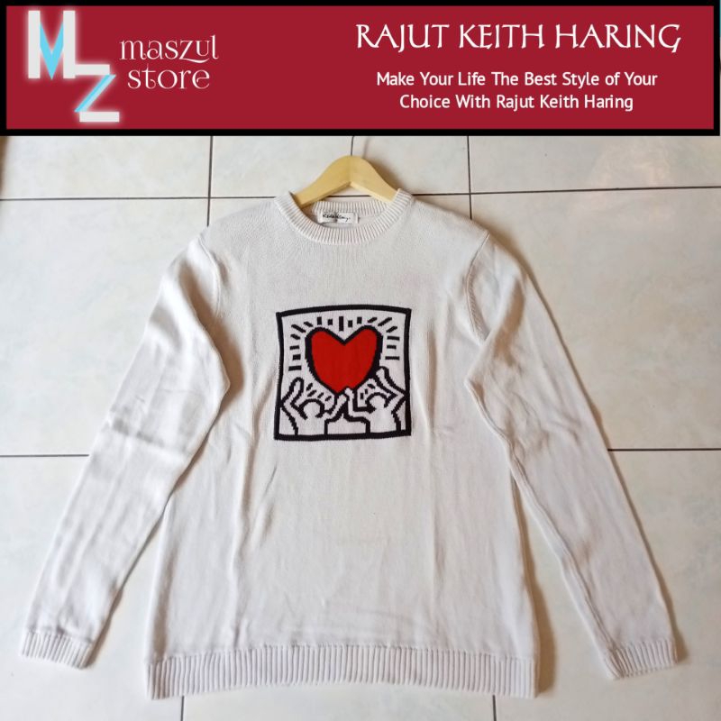 Sweater Rajut Keith Haring Original