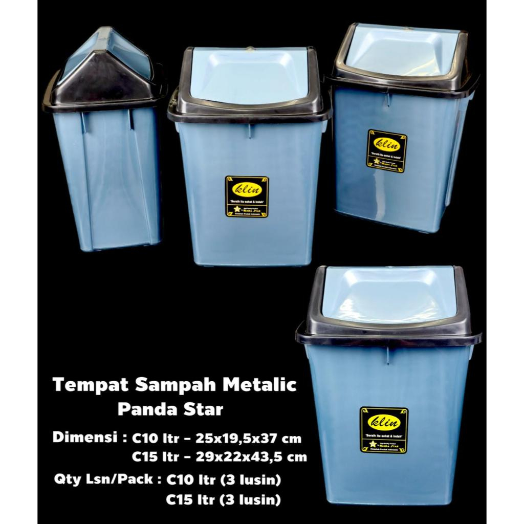TONG SAMPAH 5 METALIK/TONG SAMPAH 10 METALIK/TONG SAMPAH 15 METALIK/TONG SAMPAH KECIL/TONG SAMPAH TA