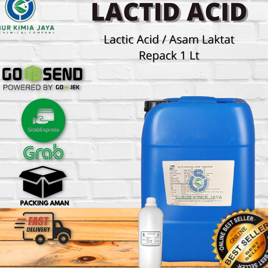 

XG34448 Lactic Acid 88 Food Grade 1 L