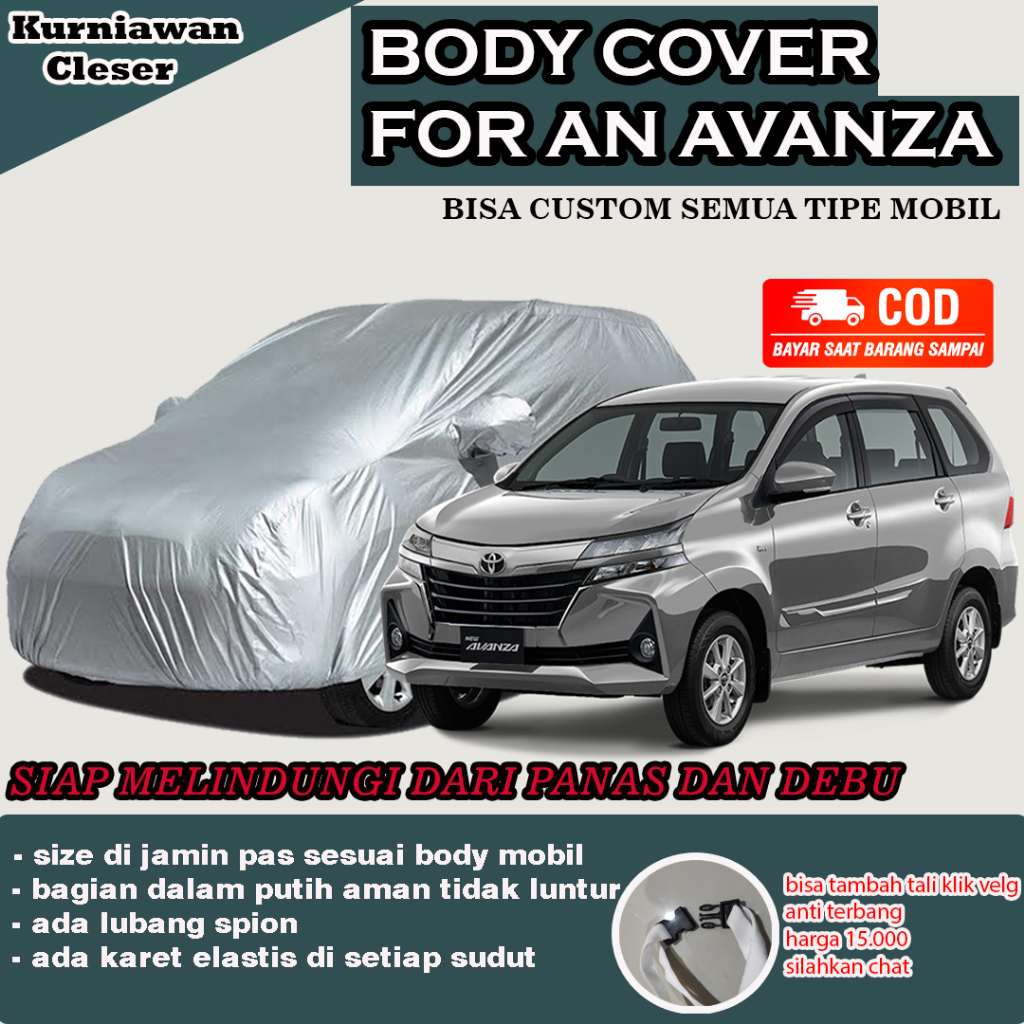 Cover Mobil Avanza Sarung Mobil Avanza/cover mobil avanza/avanza lama