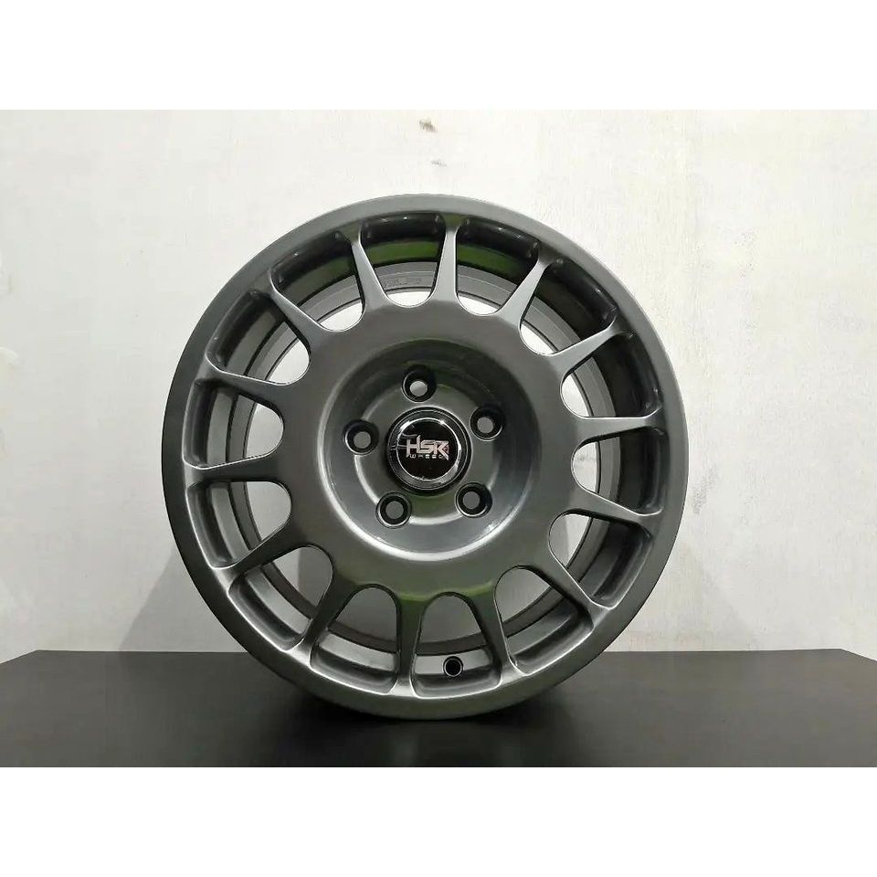 VELG MOBIL HSR RALLY LOOK RACING R15 PCD 5X114,3 PELEK RACING RING 15 TERLARIS MURAH