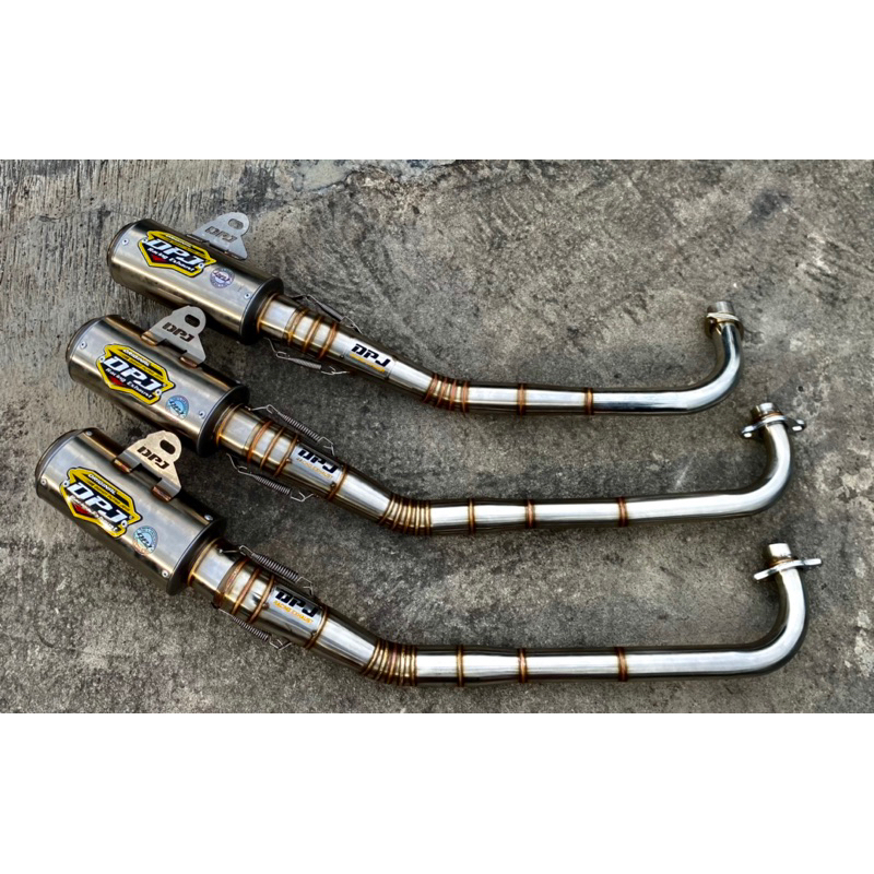 KNALPOT DPJ FULLSET BEBEK 200CC TYPE GP1