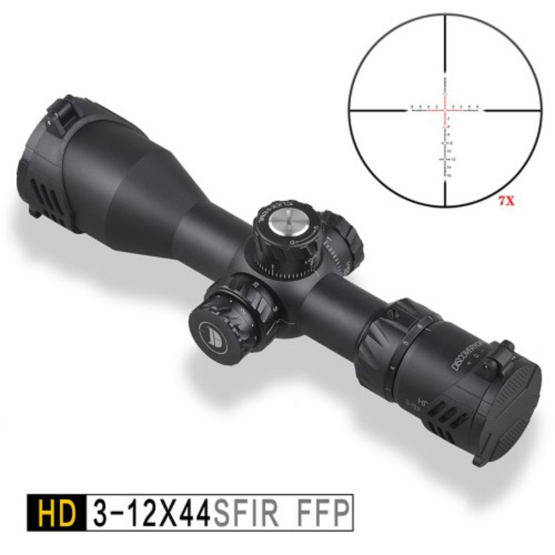 Telescope discovery hd 3-12x44sfir ffp