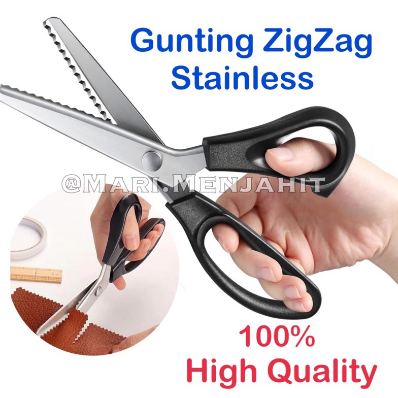 

Terbaru Gunting Zigzag Gerigi Beltex Belltex 9 Bahan Tailor Penjahit High Quality BIY