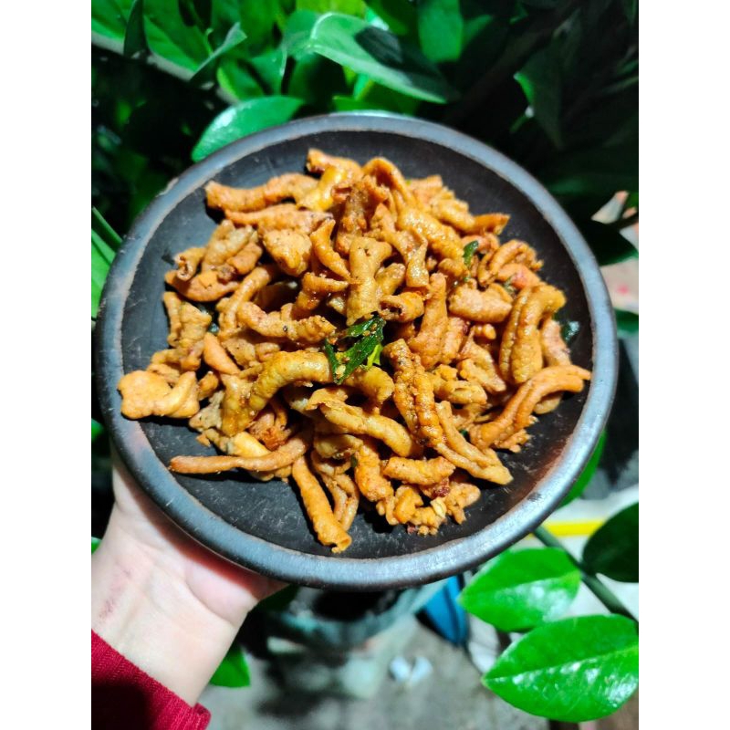 

Keripik usus pedas 250gram