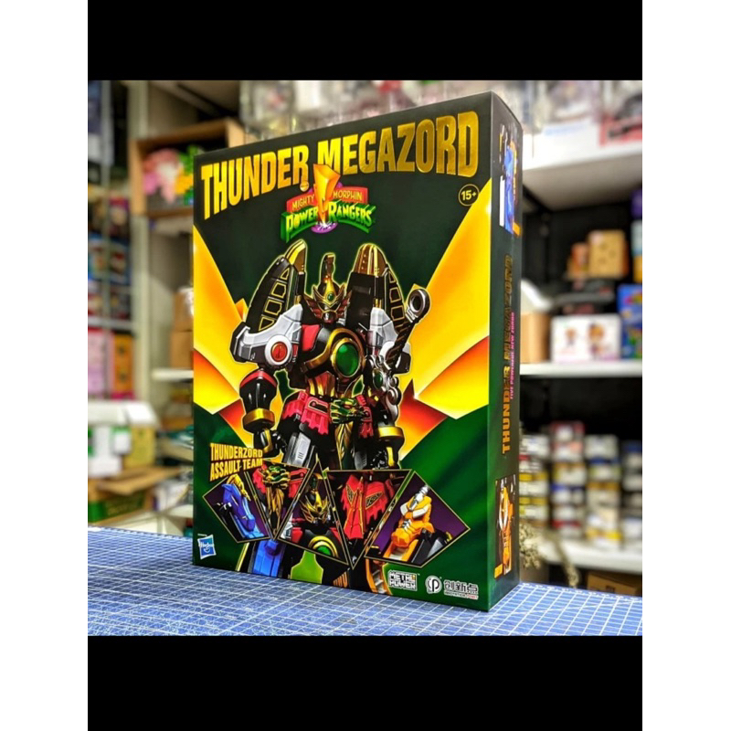 Power Rangers Thunder Megazord Metal Power Hasbro