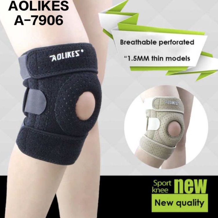 Harga Terkini  aolikes penyangga lutut  deker lutut aolikes  pelindung lutut olahraga  knee support 