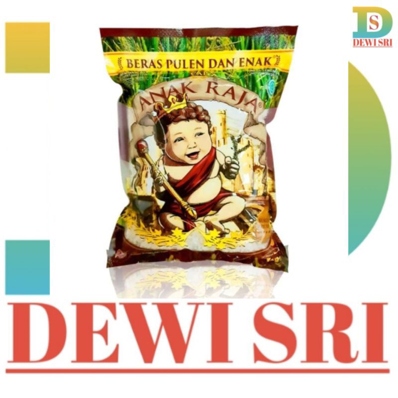 

Beras ANAK RAJA 8Kg (1kg x 8pcs) Beras Kemasan Pabrik