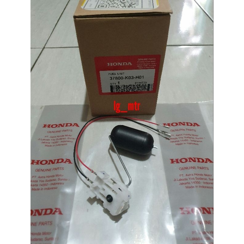 PELAMPUNG TANGKI BENSIN FUEL UNIT REVO FI SUPRA X 125 FI BLADE 125 FI 37800-K03-H01