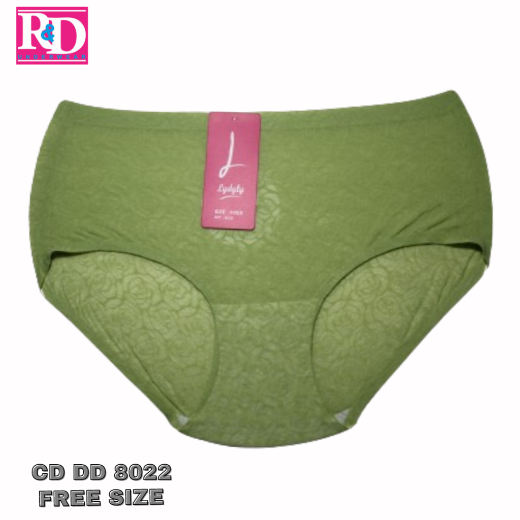 RND UNDERWEAR - Lydyly Celana Dalam Wanita Seamless CD Tanpa Jahitan | CD Cewek Motif Bunga CD DD 80