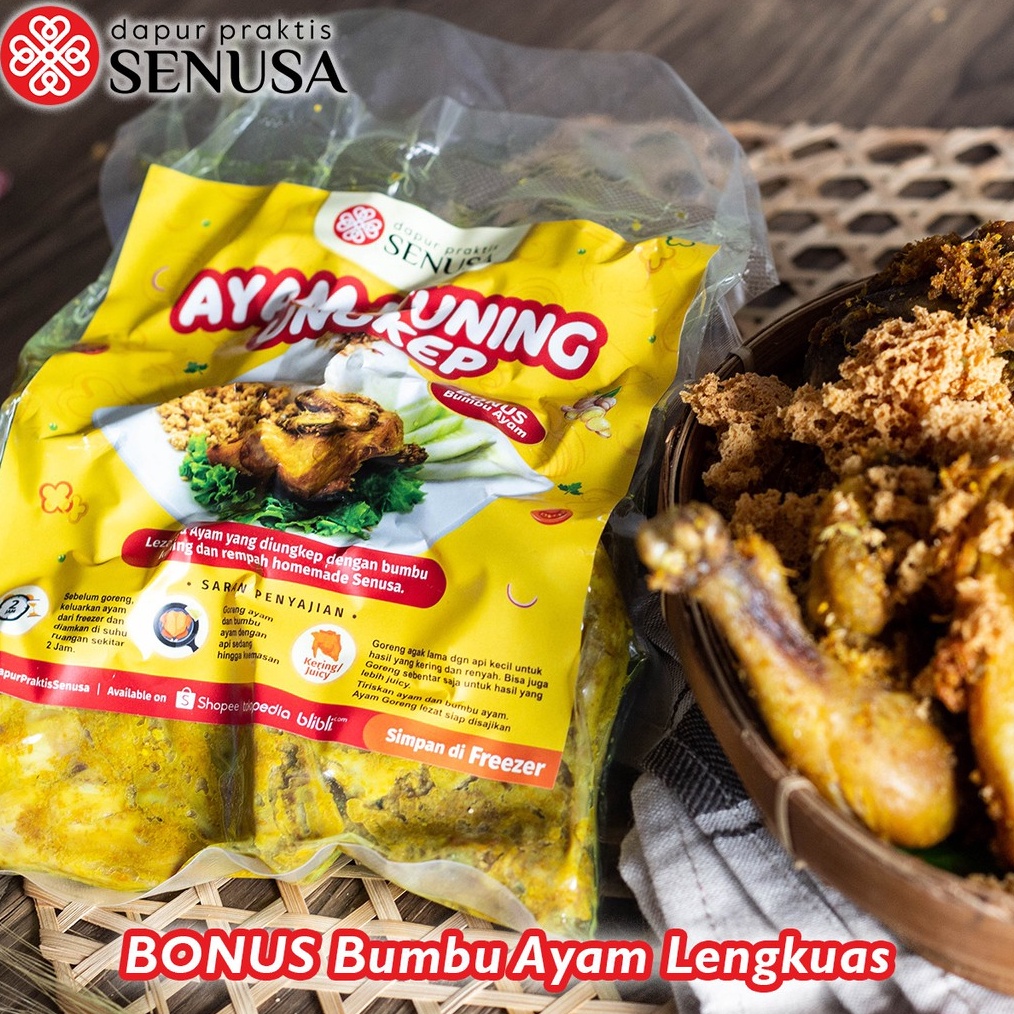 

1212 SALE AYAM GORENG BUMBU KUNING EMPUK ASIN GURIH