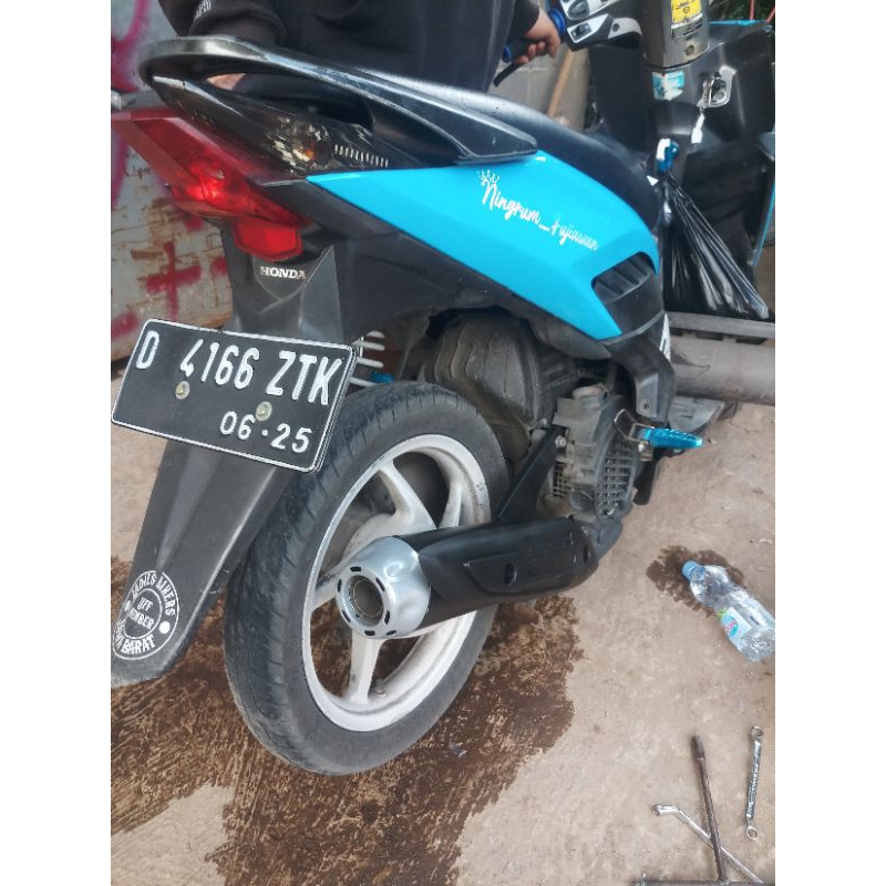 KNALPOT STANDAR RACING COPY CMS/COPY TZM KHUSUS VARIO 110 KARBU