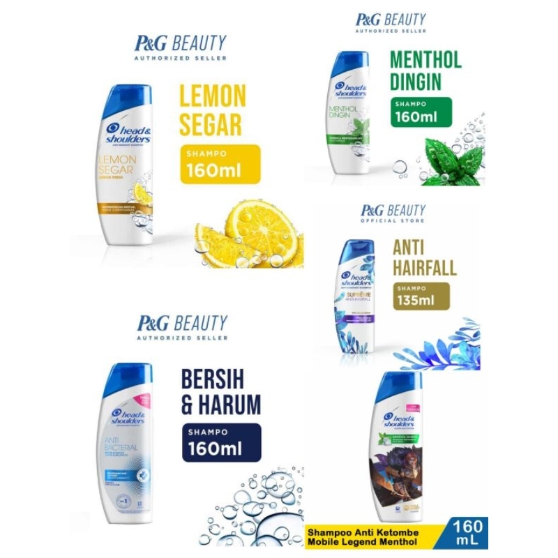 160ML SHAMPOO HEAD AND SHOULDER 160 ML 135