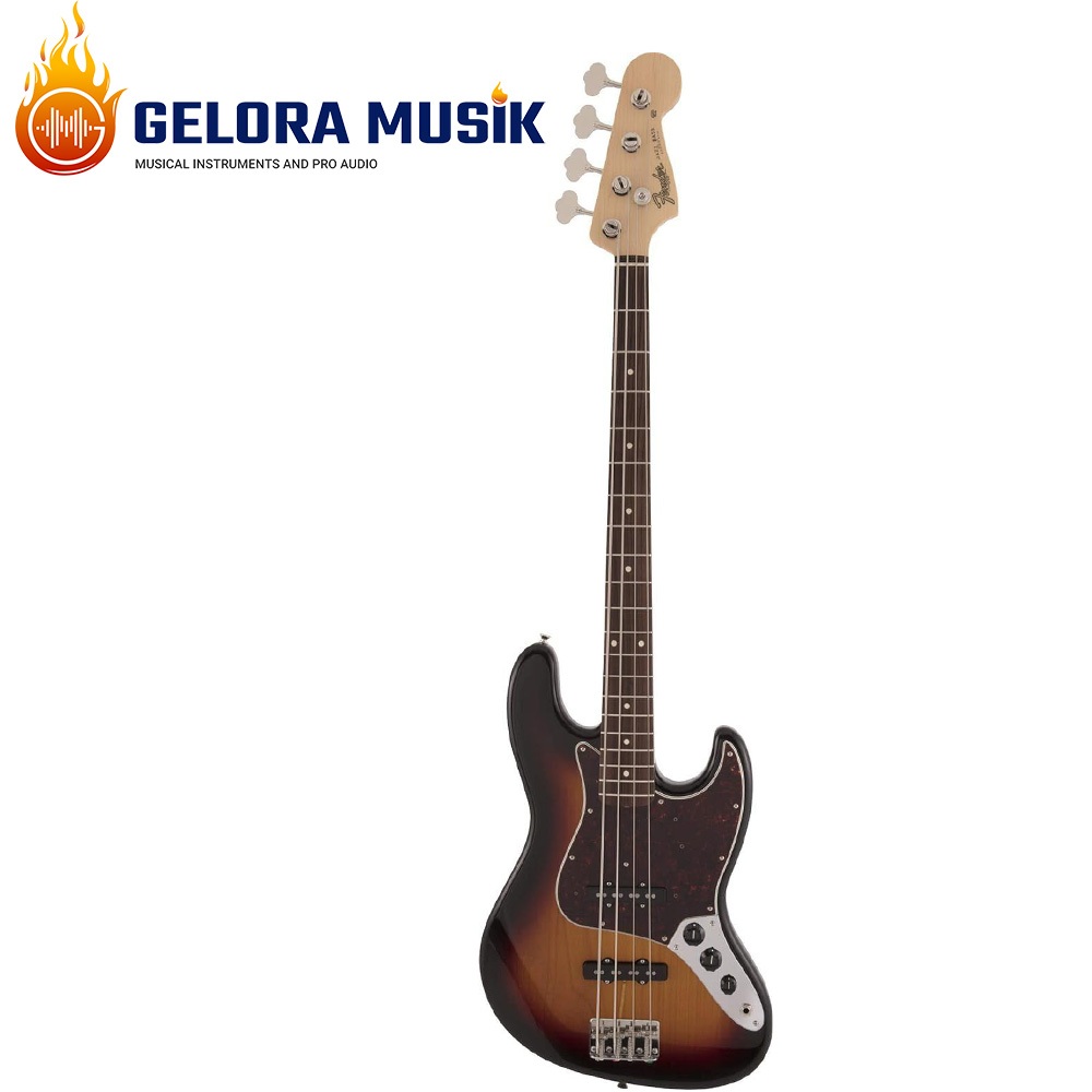 Gitar Bass Fender Japan Heritage 60s Jazz Bass, RW FB, 3-Tone Sunburst