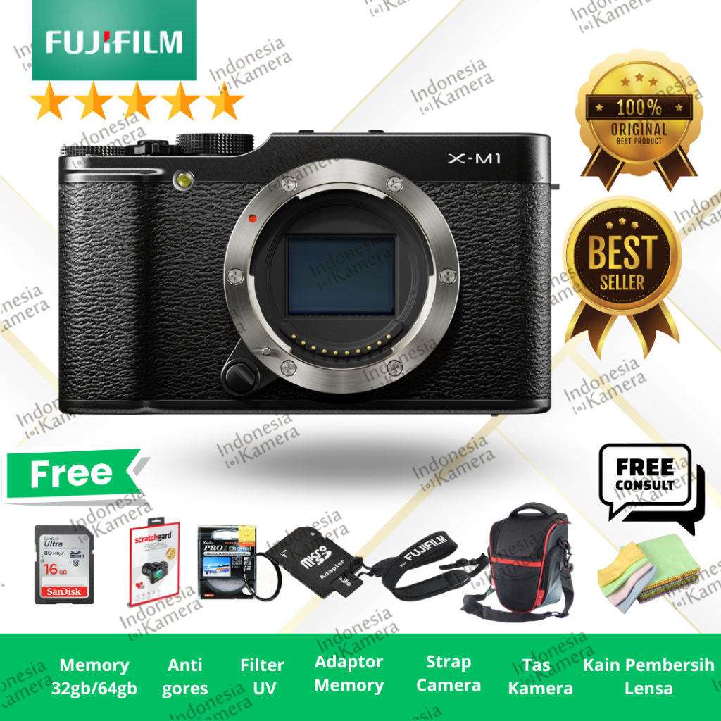 FUJIFILM XM1 BLACK