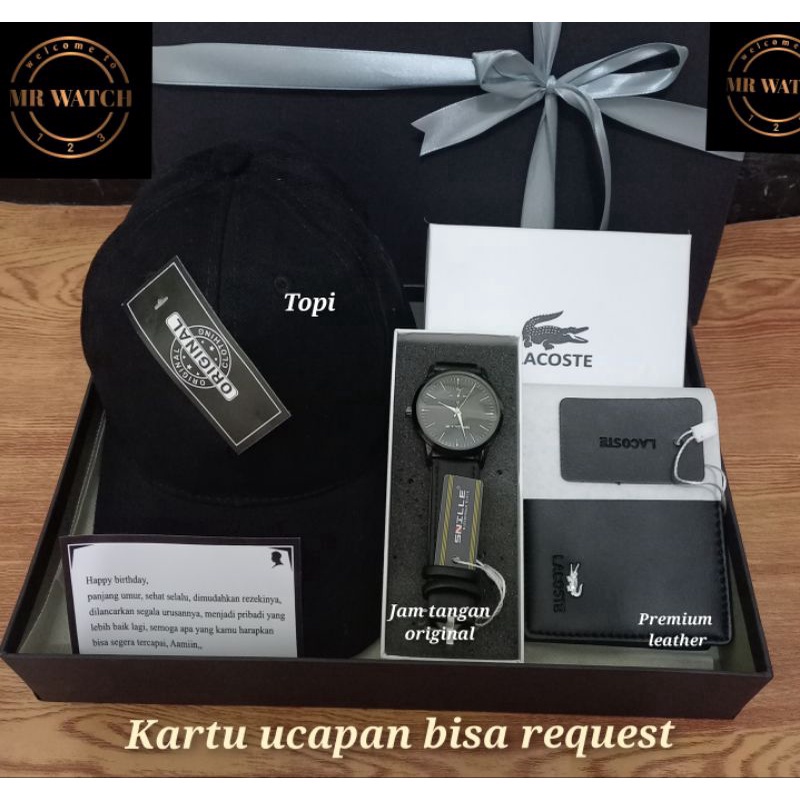 

PROMO HARI INI HAMPERS COWOK EDISI FULL BLACK HARD BOX PREMIUM buruan