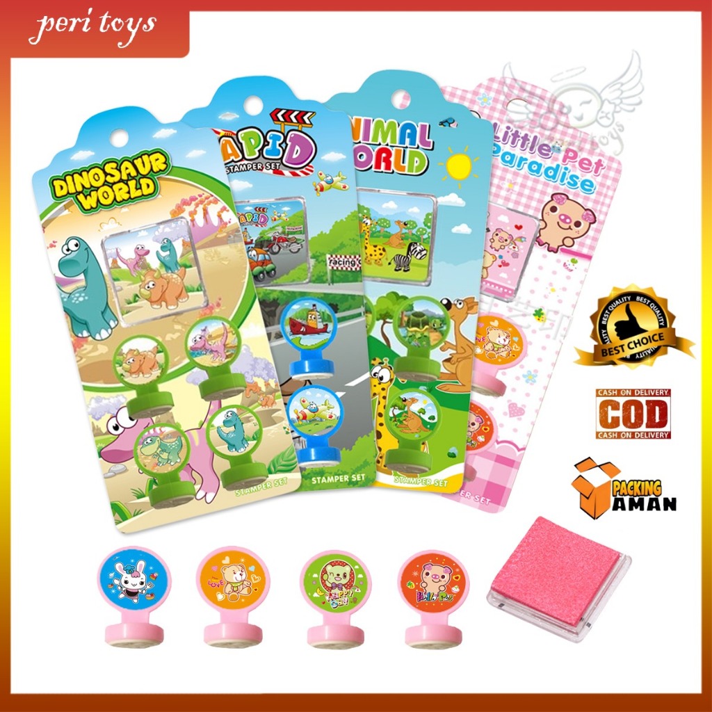 

Mainan Anak/Mainan Stempel/Stempel Karet/Stempel Karakter BQ40-80D