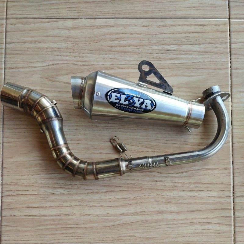 knalpot racing ELYA original model dos fantera rcb Mio Fino Mio sporty beat fi vario scoopy aerox