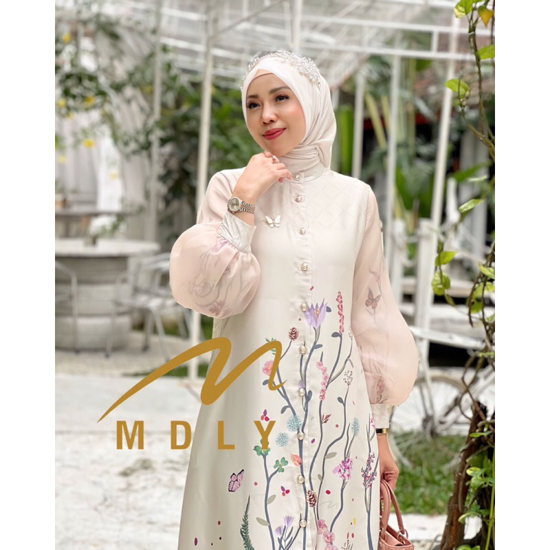 MARVELLA FLEUR DRESS BY MDLY,MARVELLA BY MDLY ORIGINAL,DRESS LEBARAN 2024,DRESS PREMIUM,DRESS PESTA 