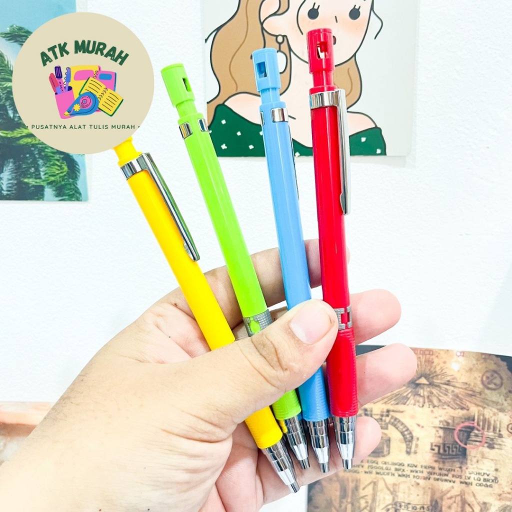 

ALAT TULIS SEKOLAH AESTHETIC PENSIL CETEK MEKANIK UKURAN 2.0 TY-820 PCM-1109