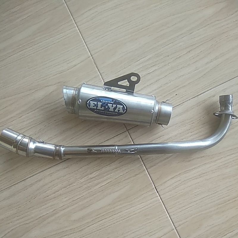 knalpot racing ELYA ORIGINAL model wrc all bebek Jupiter vega supra karisma blade c70 Shogun revo